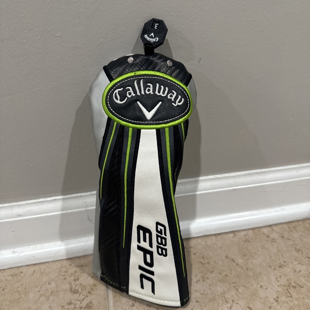 Callaway GBB Epic Fairway Wood Head Cover Fits 3 Wood Mint